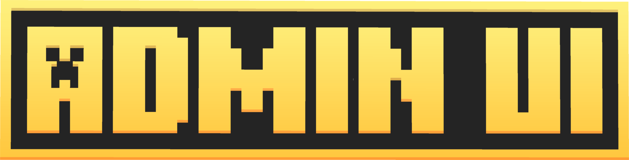 AdminUI Main Interface