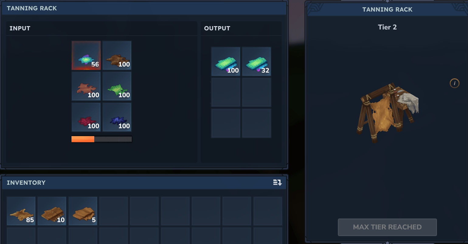 Better Tannery Interface