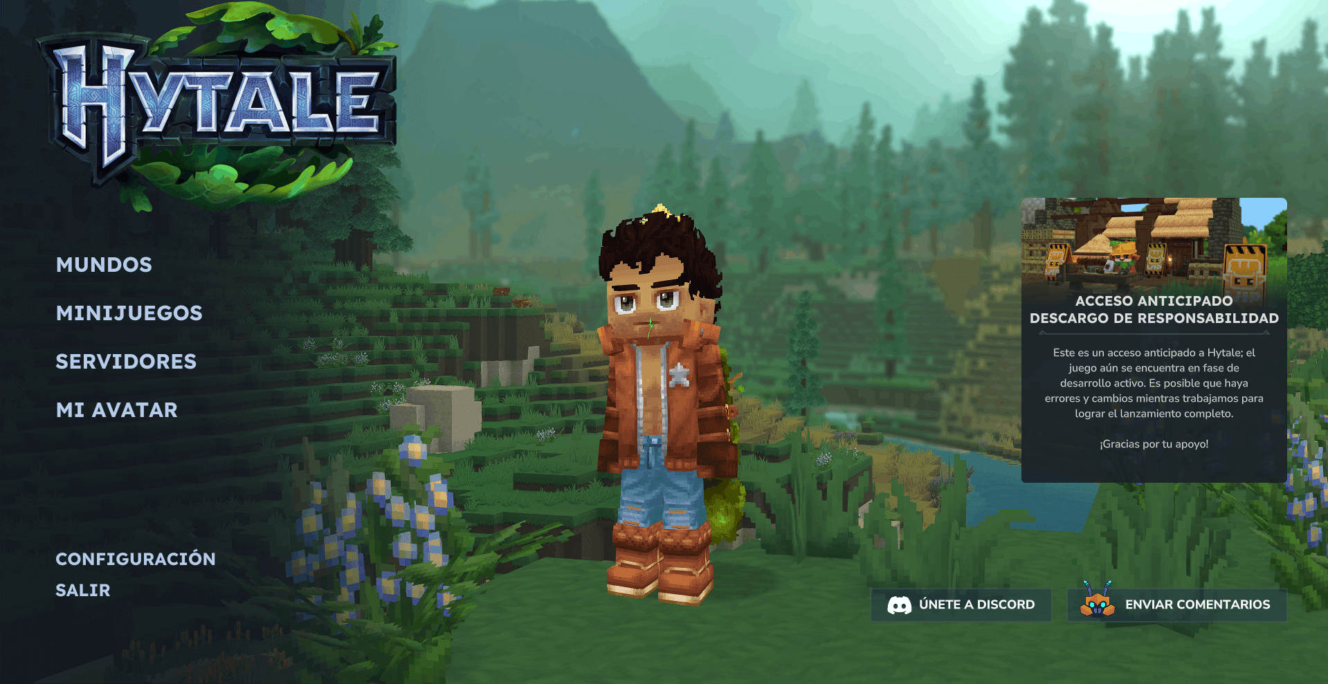 Spanish Translation Menu