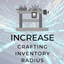 Increase Crafting Inventory Radius