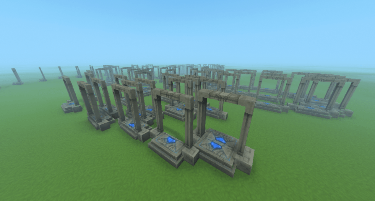 Teleporter network in action