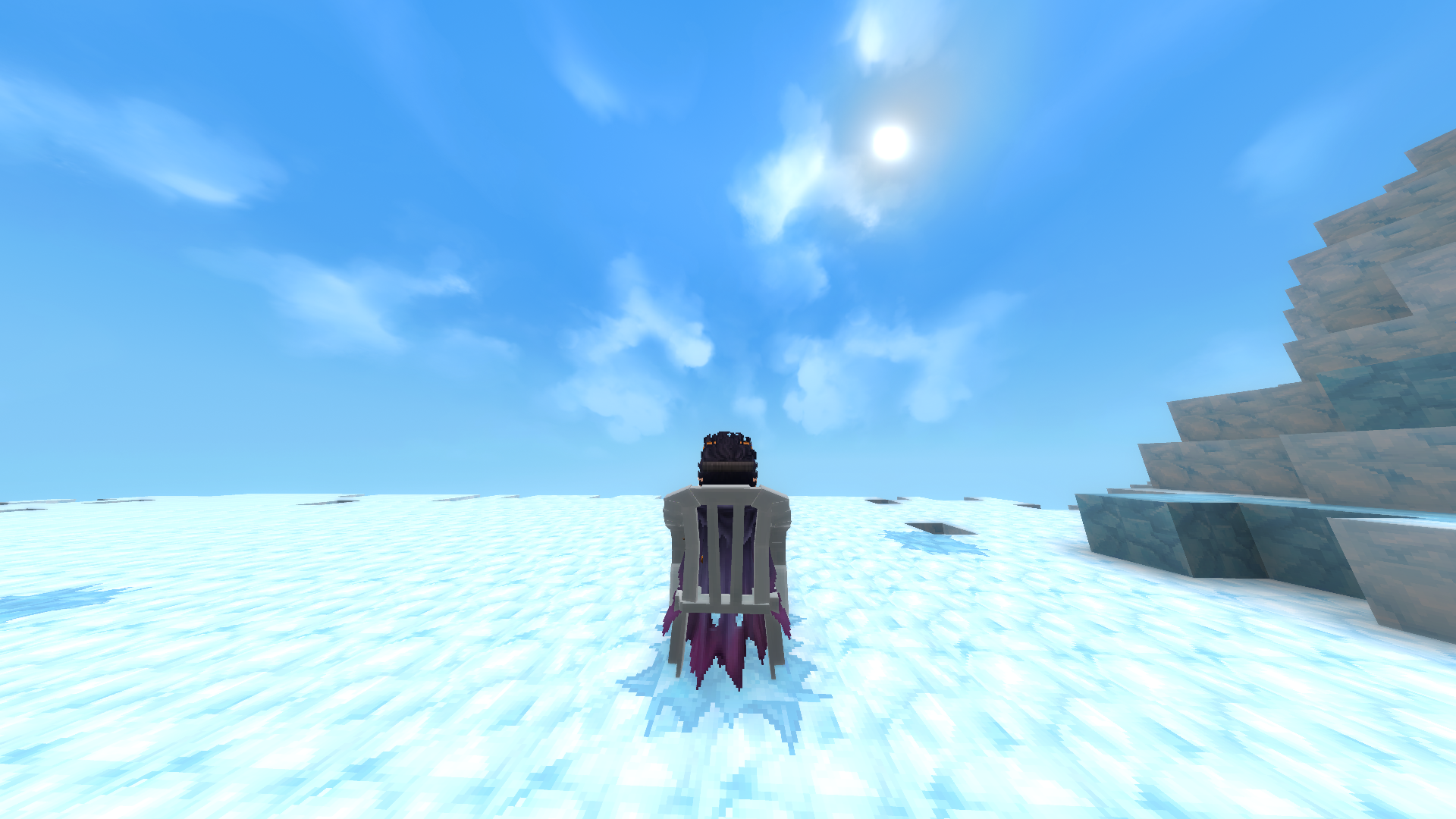 Vergil's White Chair in Hytale